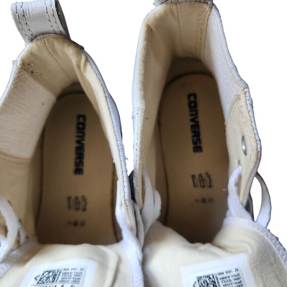 Converse Chuck Taylor All Star Chelsee High Top Sneakers White Women's 10 Retro - Picture 8 of 14